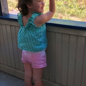 JCrew plaid shirt 2T